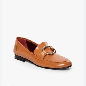 STAUD Juju Ring-Strap Flat Loafers